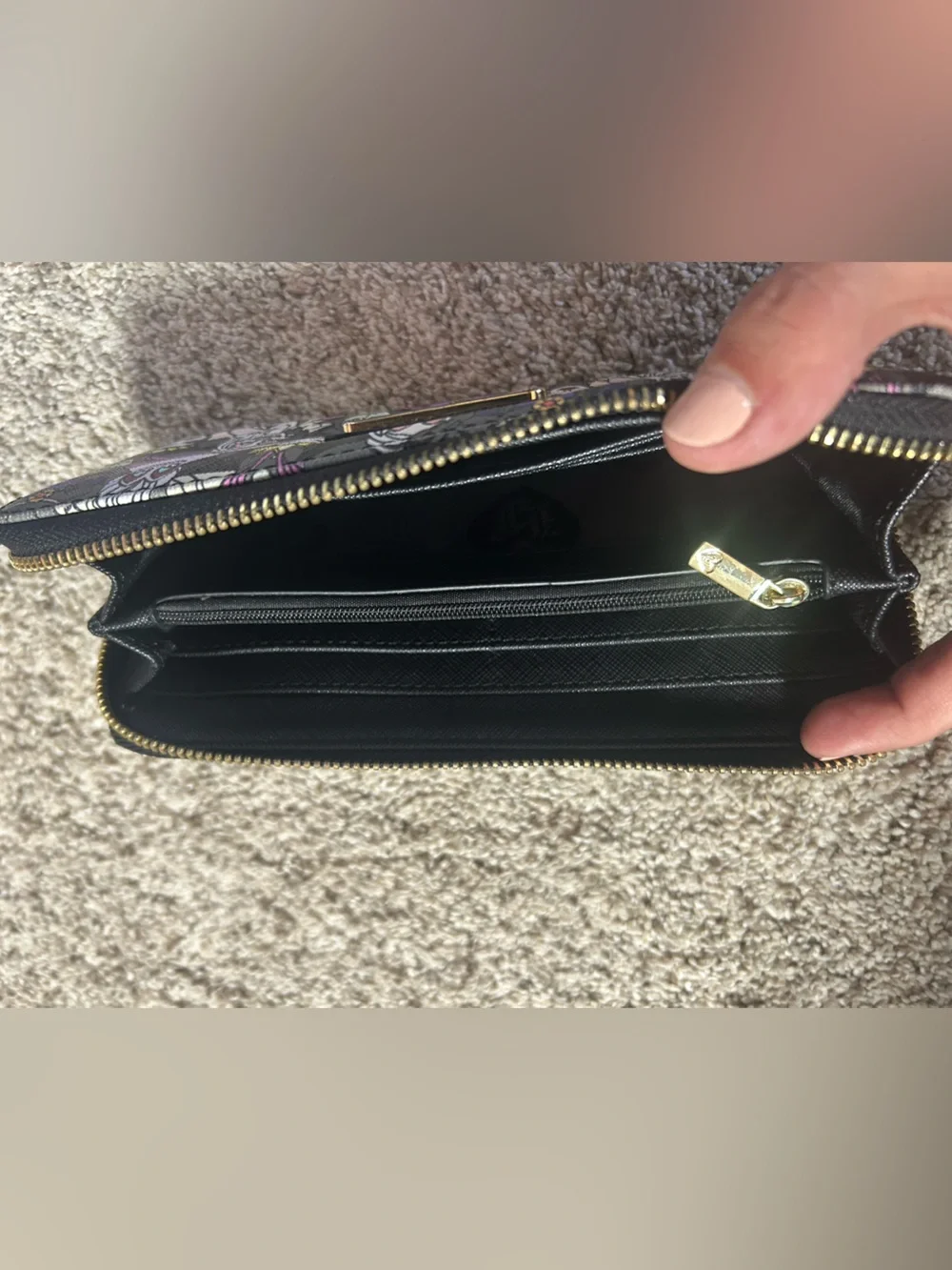 Loungefly x Disney Villains zip-around wallet